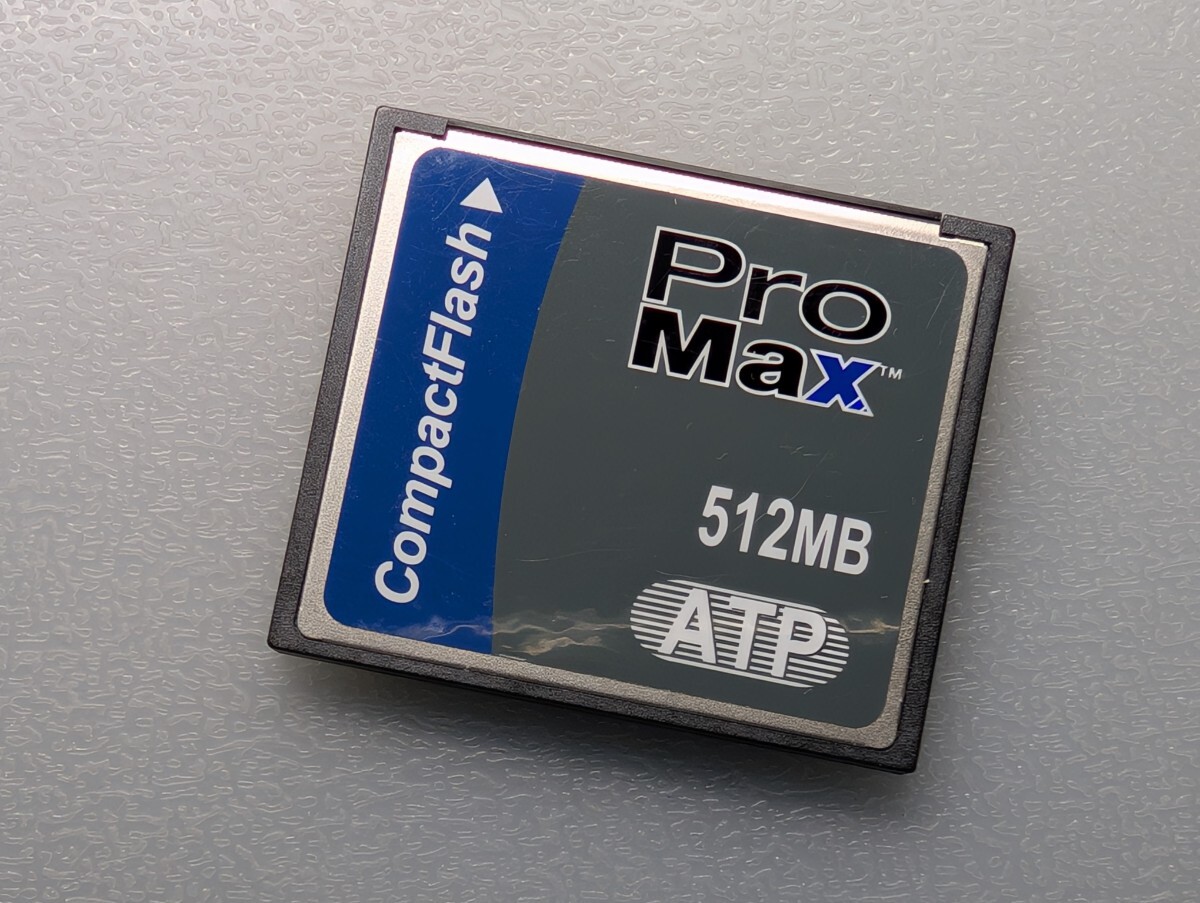 ATP CompactFlash 512MB Pro Max CFカード ケース付き エーティーピー コンパクトフラッシュ メモリーカード 動作確認済み拍卖