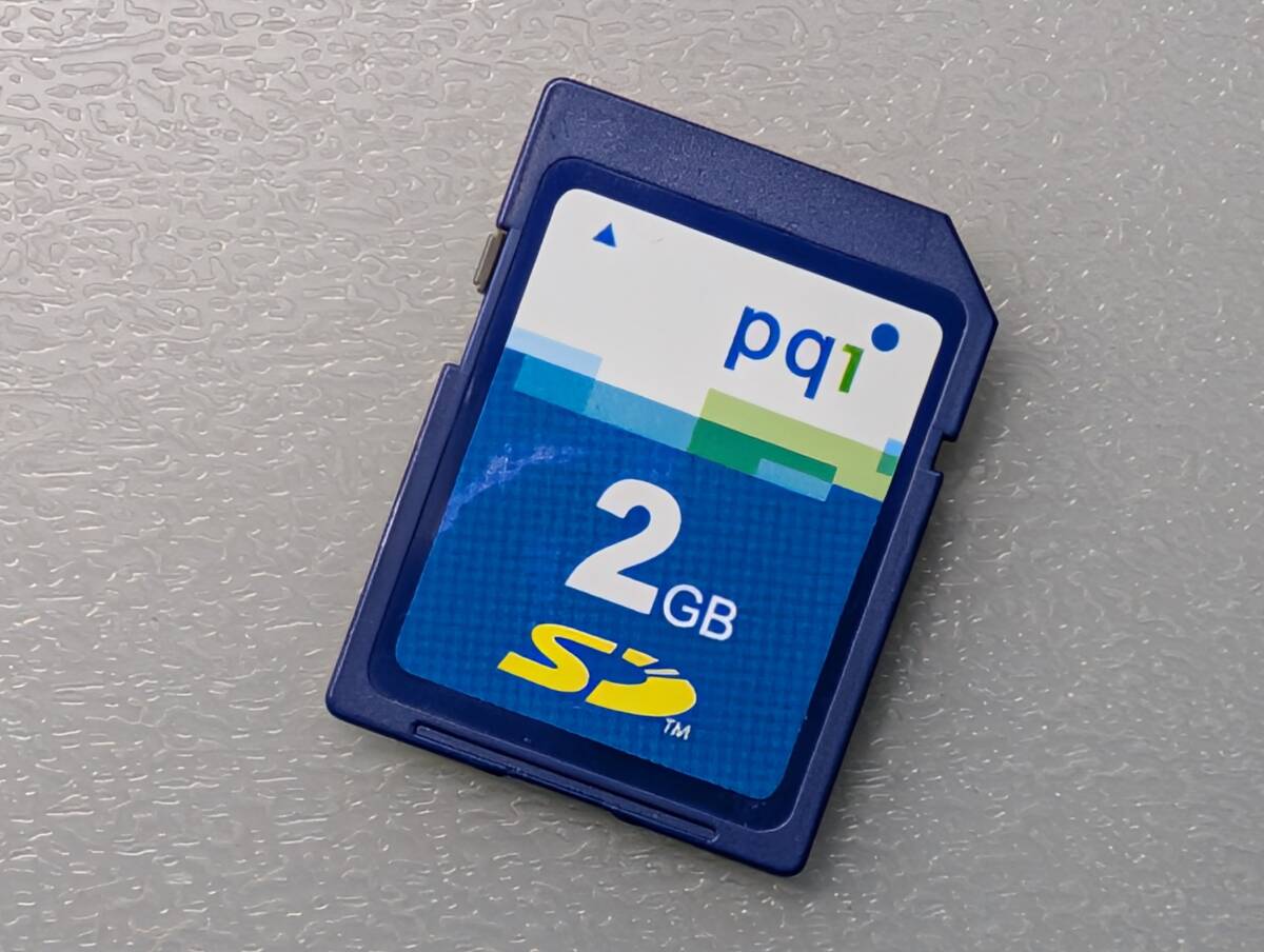 PQI SDカード 2GB ピーキューアイジャパン SD メモリーカード 動作確認済み拍卖