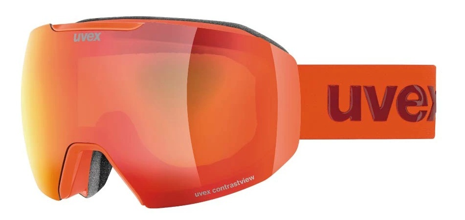 25UVEX epic ATTRACT フィアースレッド Lenz:RedMirrorContrastviewグリーン/クリア(S2)眼鏡使用可 定価¥30800 来季廃盤モデル拍卖