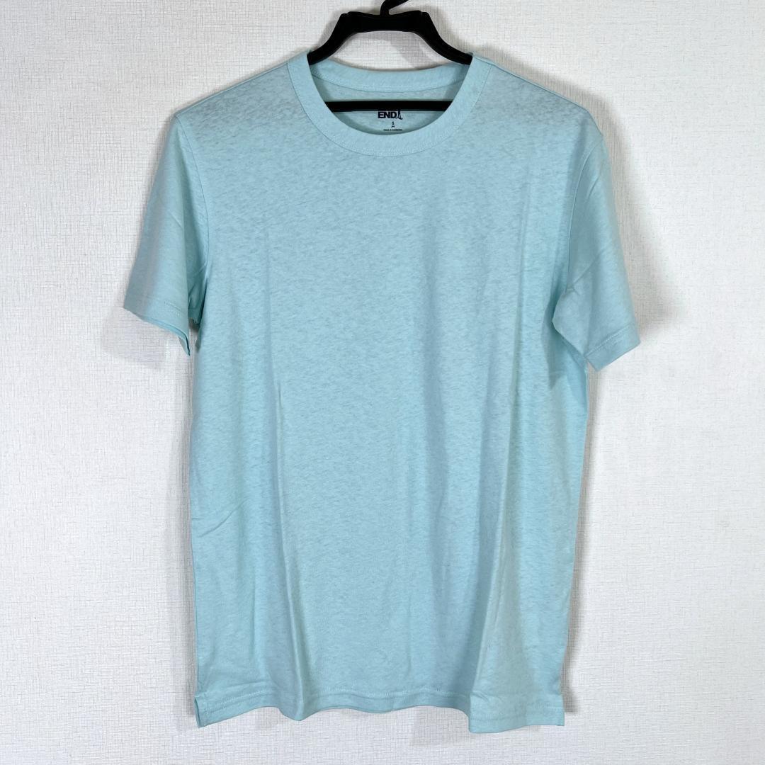 【LANDS' END】ランズエンド 青 ブルー 系 半袖 Tシャツ カットソー トップス アウトドアウェア メンズ Sサイズ【a013】拍卖