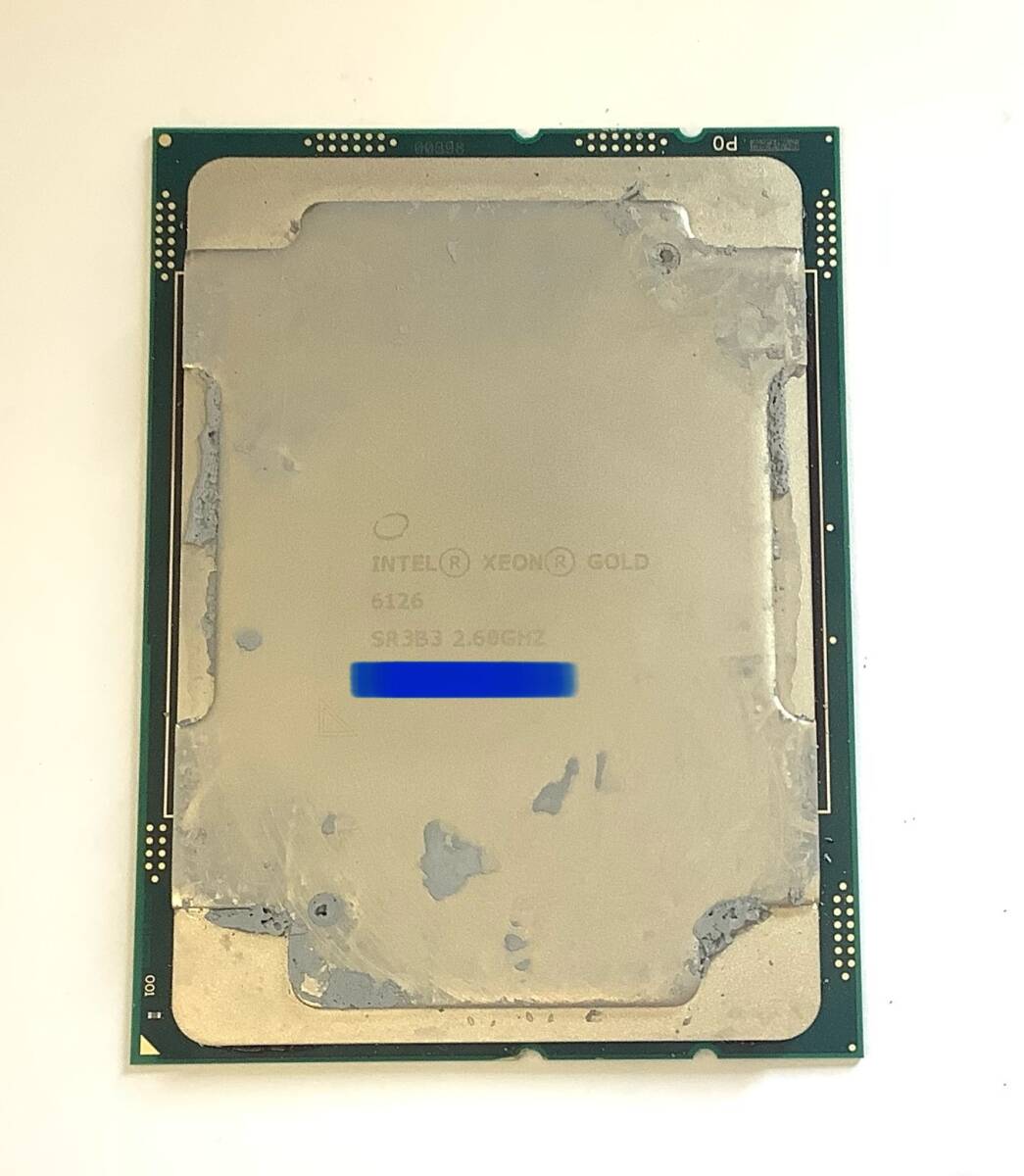 S7080831 INTEL XEON 6126 2.60GHz CPU 1点【中古動作品、複数出品】071011拍卖