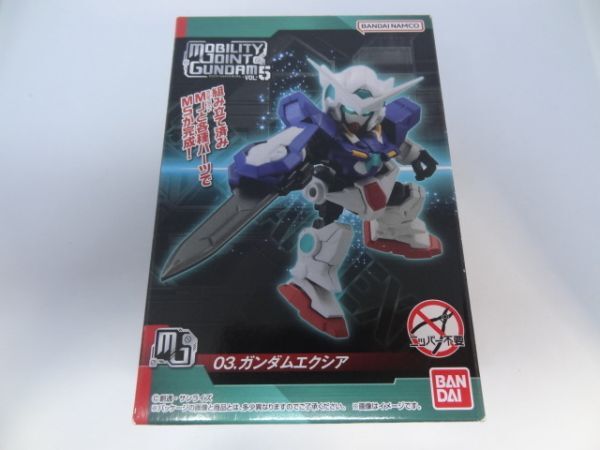 ★新品★2)モビリティジョイントガンダム vol.5 「03.ガンダムエクシア」 MOBILITY JOINT GUNDAM拍卖