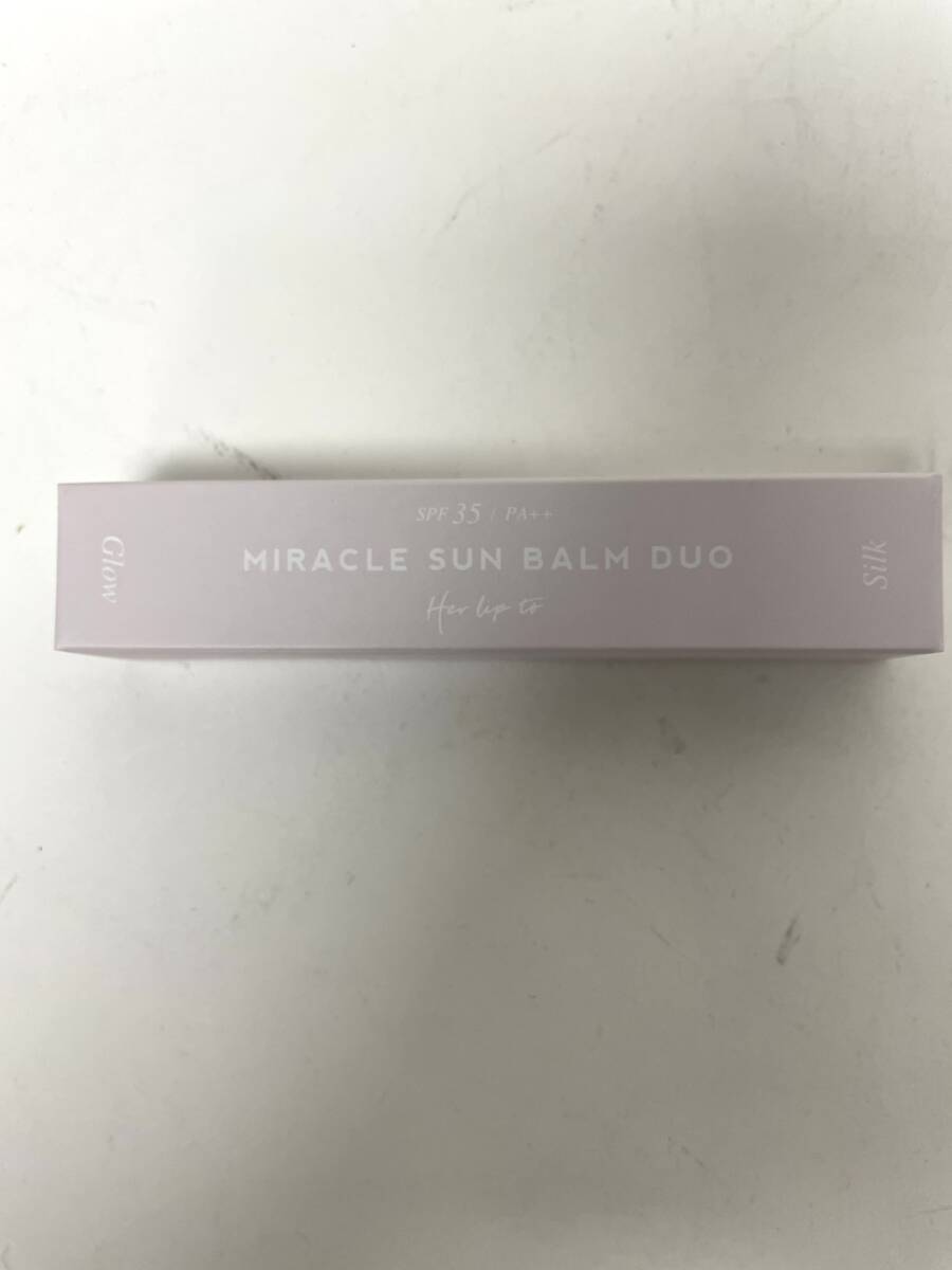 MIRACLE SUN BALM DUO 日焼け止めスティック拍卖