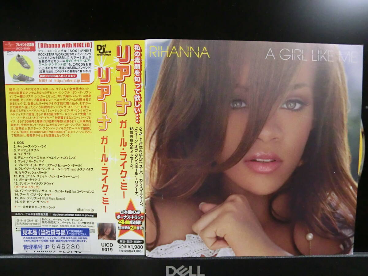 RIHANNA / A GIRL LIKE ME リアーナ *CD *DWANE HUSBANDS, SEAN PAUL, J-STATUS, COREY GUNZ 拍卖