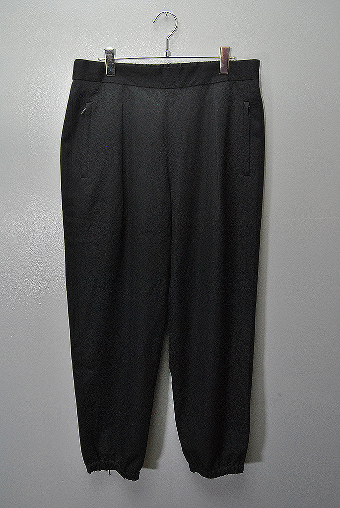 Graphpaper × is-ness Selvage Wool Sports pants グラフペーパー イズネス セルビッジ ウール スポーツ パンツ ブラック ONE SIZE拍卖
