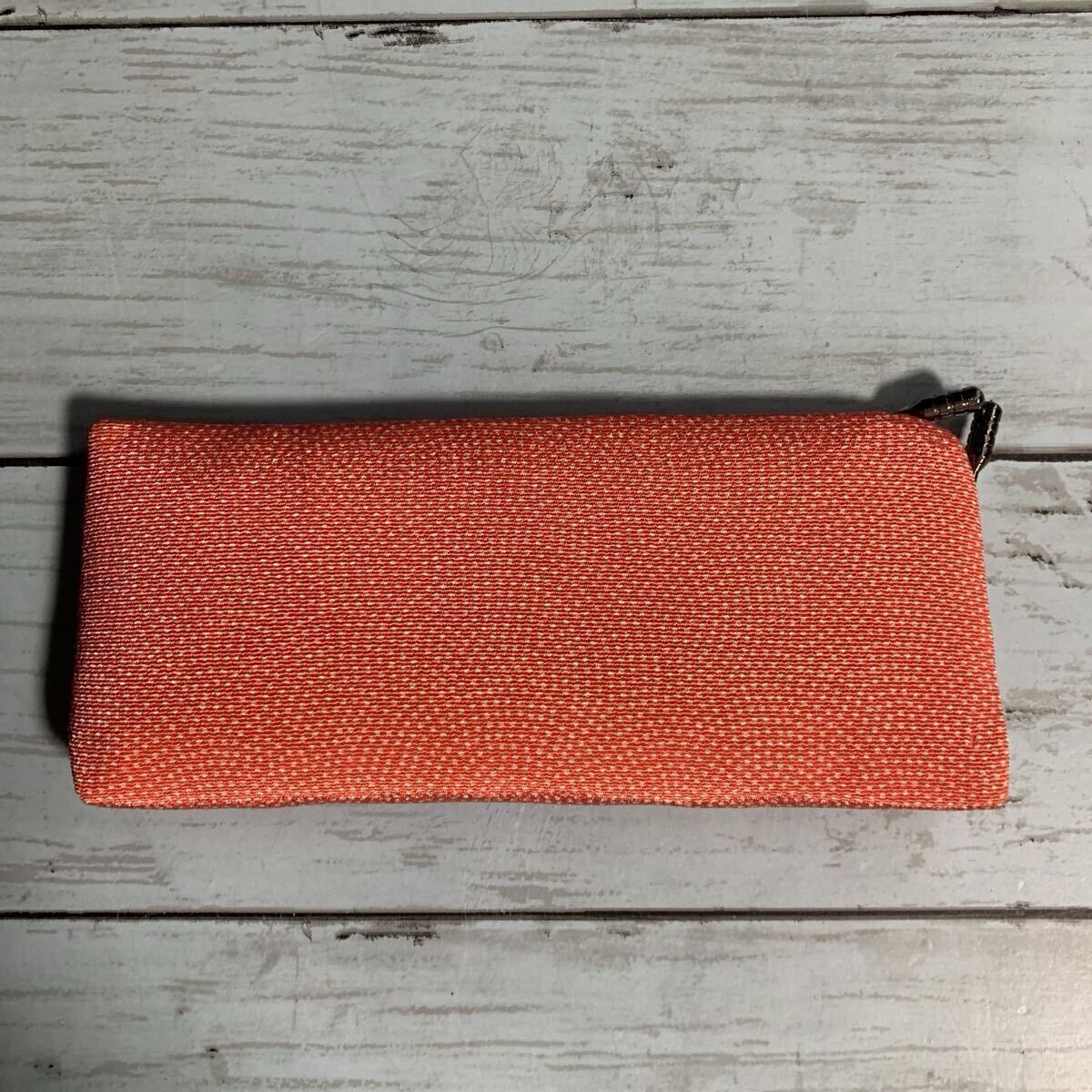 がま口 ケース メガネケース メガネ入れ ピンク 和小物 ちりめん 絣 (A-2745)拍卖