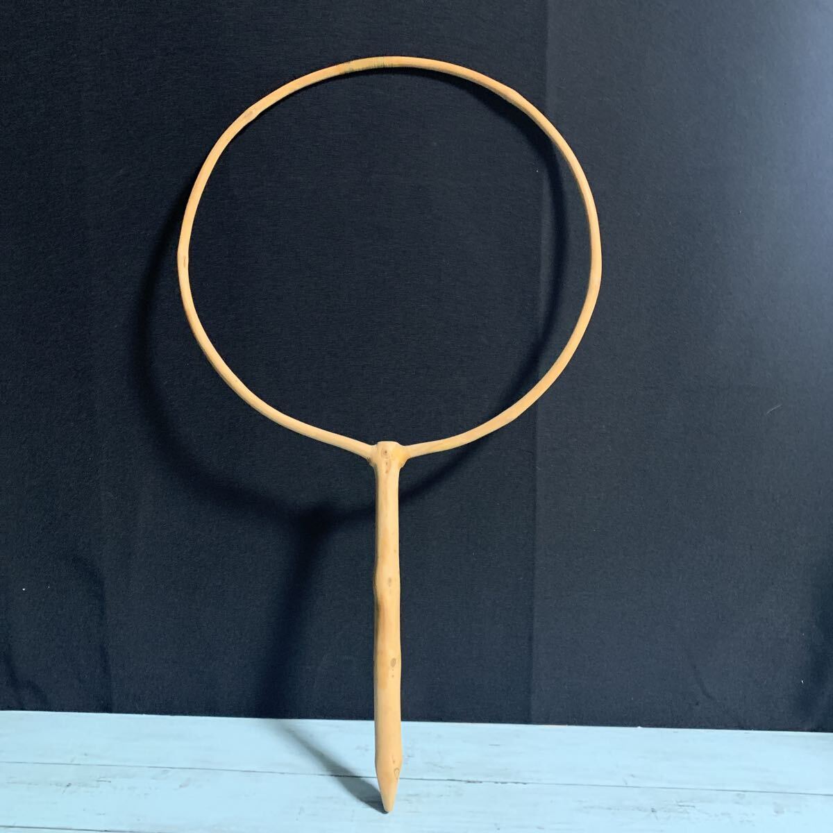 ヘラブナ タモ柄 タモ枠 天然木 タモ 玉網 釣り具 渓流 鮎 アマゴ ヤマメ イワナ フィッシング 川 釣り道具 (A-2876)拍卖