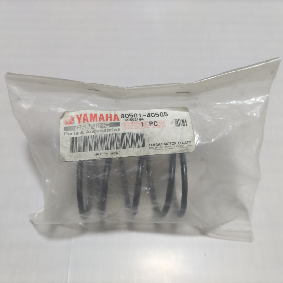 横浜発 ヤマハ 純正センタースプリング ジョグ JOG−Z アプリオ タイプ2 90501−405G5 未使用 ヤマハ YAMAHA 未開封品拍卖