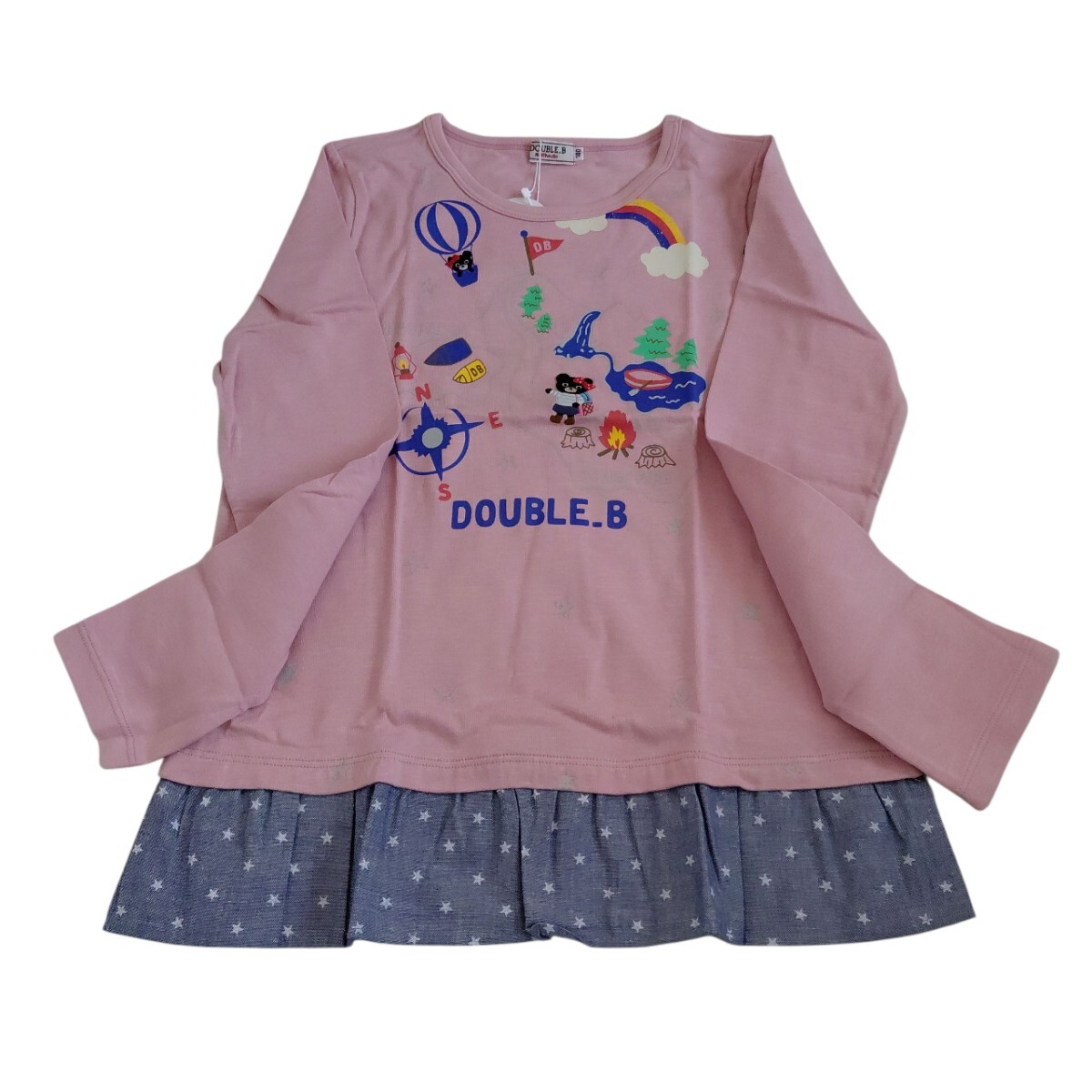 ☆タグ付き☆ダブルBガールズのTシャツ(140cm)拍卖