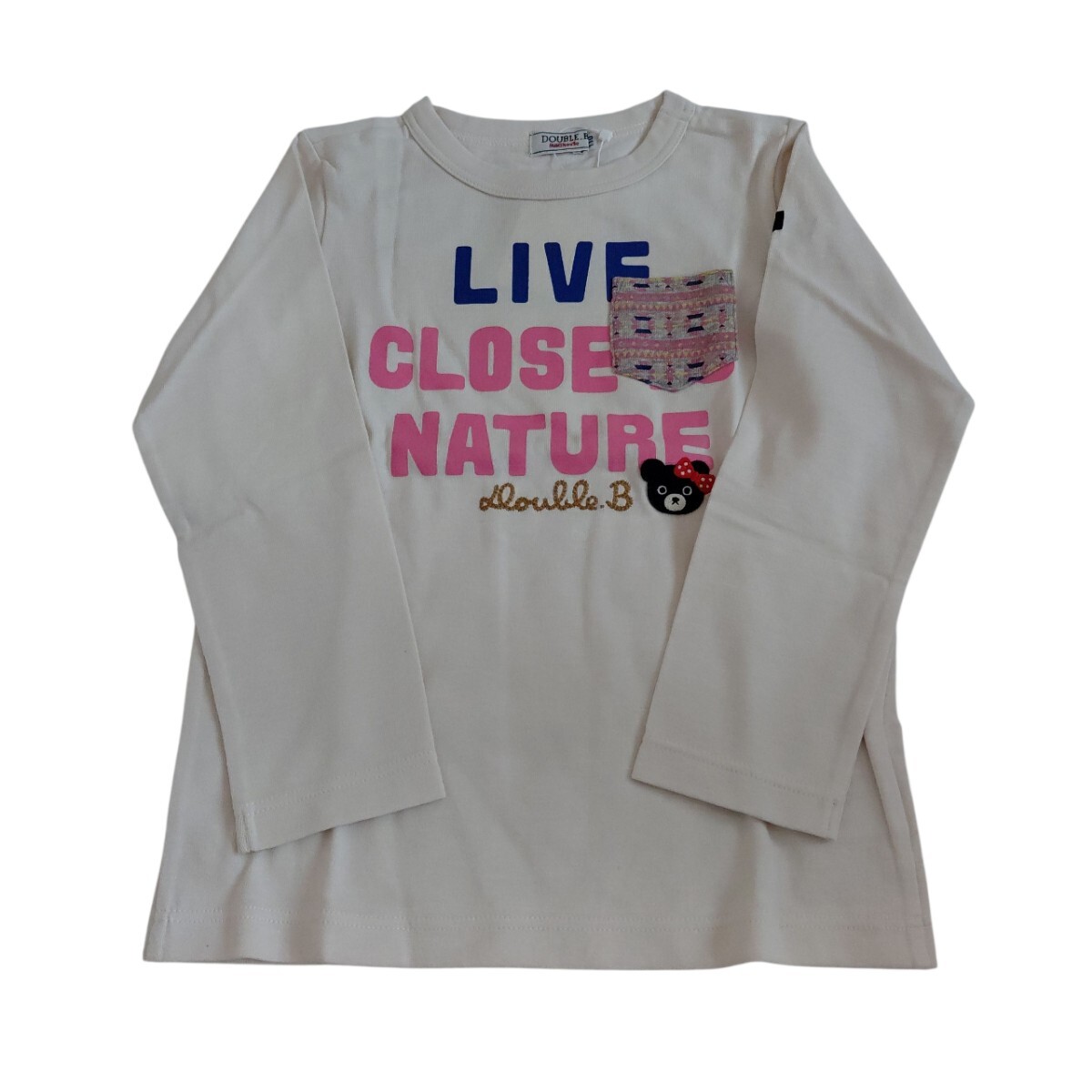 ☆タグ付き☆ダブルBガールズのTシャツ(110cm)拍卖