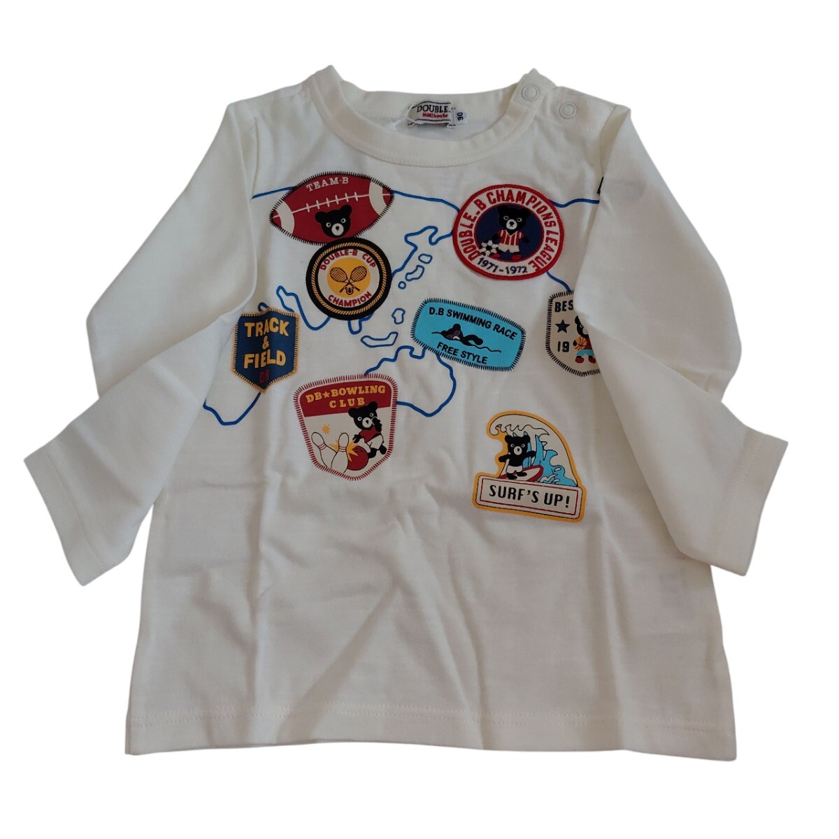 ☆タグ付き☆ダブルBのTシャツ(90cm)拍卖