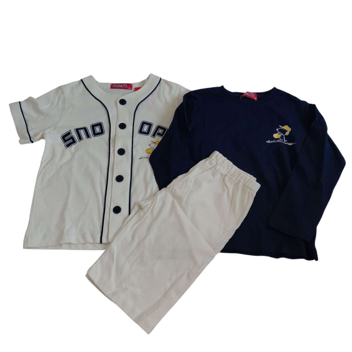 ☆タグ付き☆スヌーピーの2トップスパジャマ(120cm)拍卖