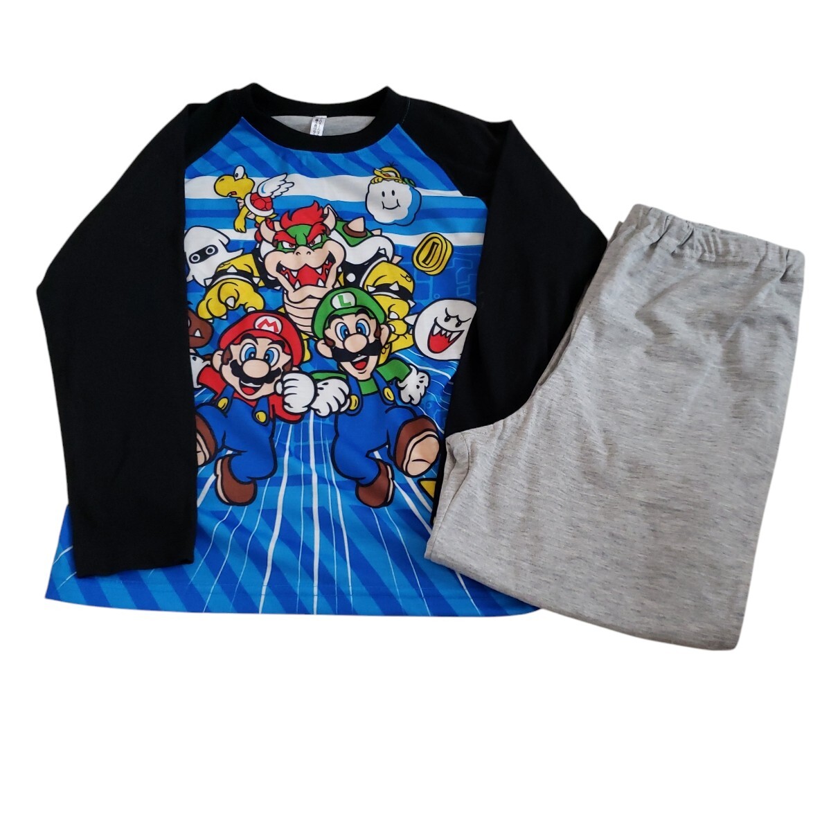 ☆タグ付き☆スーパーマリオの薄手パジャマ(120cm)拍卖