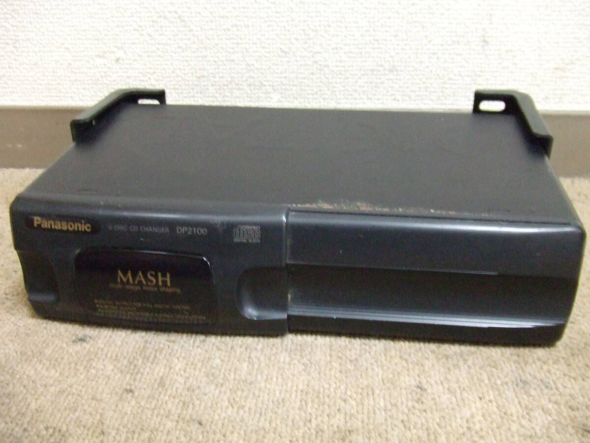 Q434 パナソニック/panasonic カーステレオ 6連奏 CDチェンジャー CX-DP2100D CA-MP65 DP2100 中古 本体 未確認 現状 ジャンク拍卖