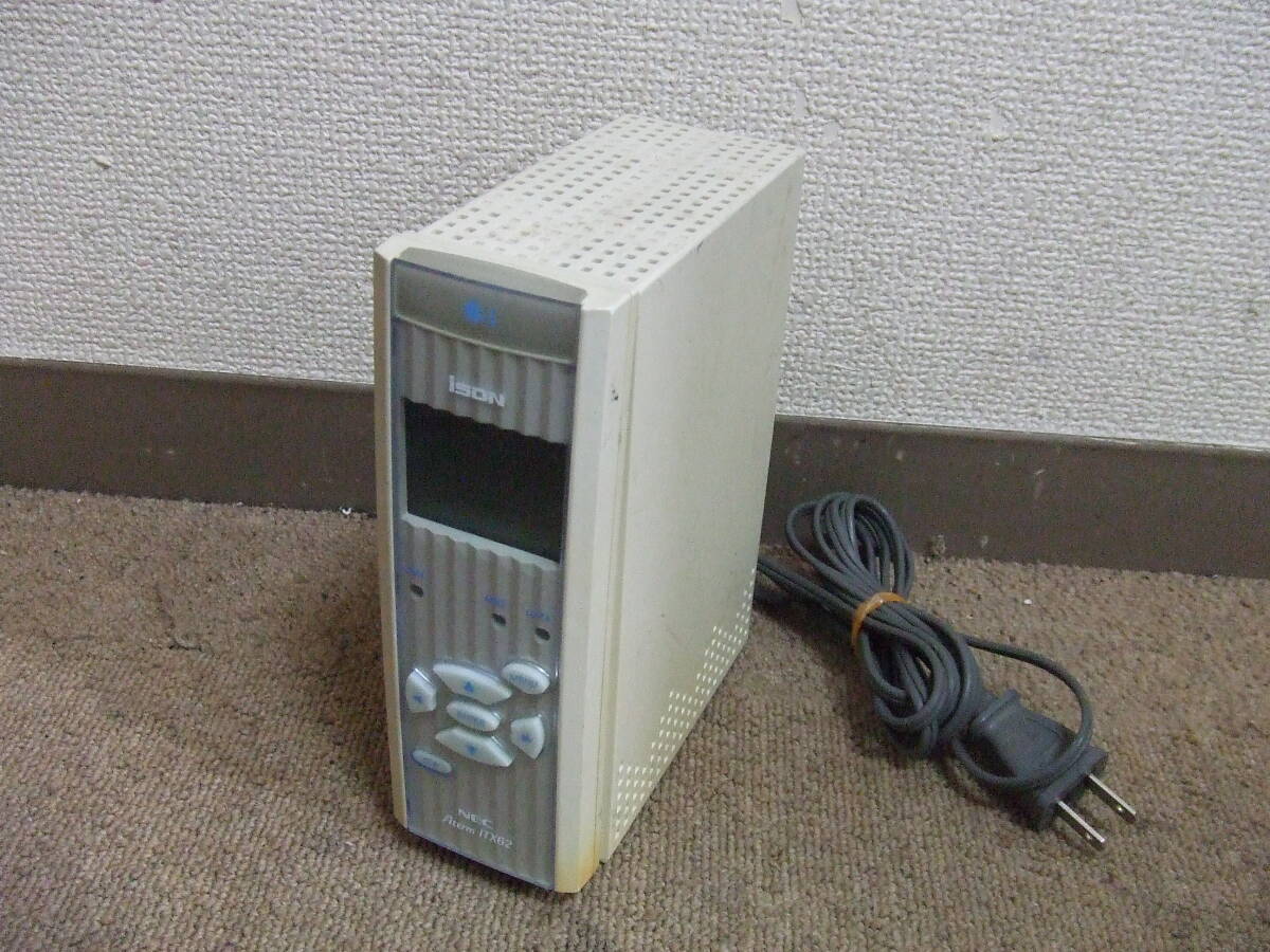 Q437 NEC ISDNターミナルアダプタ Aterm ITX62 中古 本体 未確認 現状 ジャンク拍卖