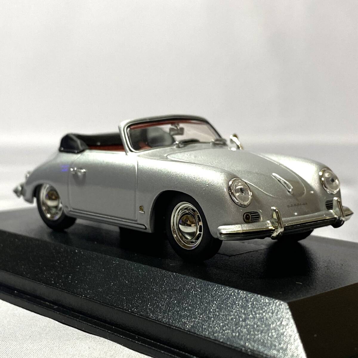 1/43 ★Porsche 356 Cabriolet Stuttgart ★ ポルシェ 356 シルバー MINICHAMPS PMA拍卖
