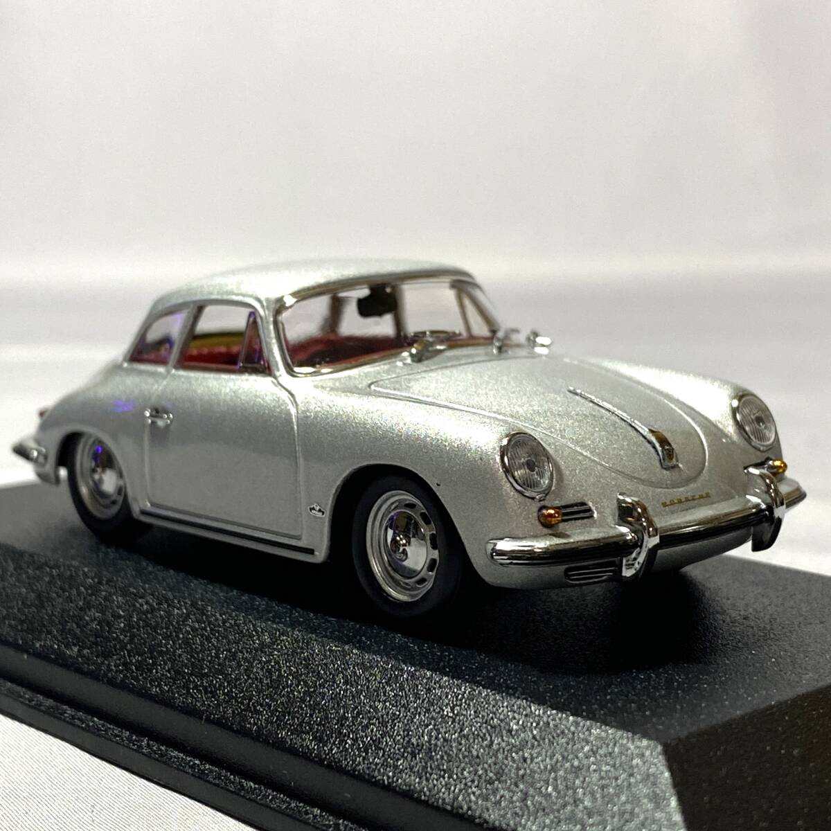 1/43 ★Porsche 356 B Hardtop Coupe ★ ポルシェ 356 シルバー MINICHAMPS PMA拍卖