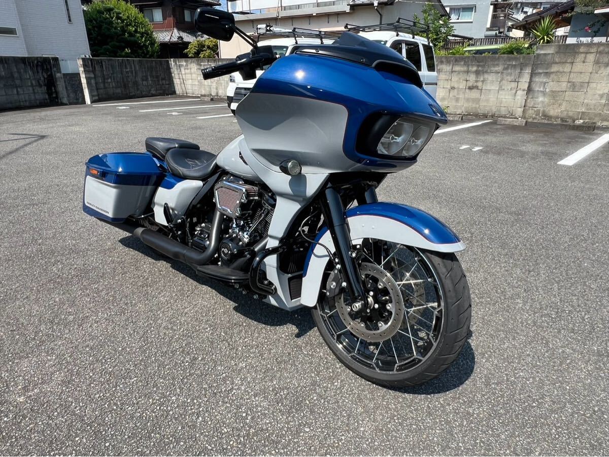 Harley-Davidson FLTRX 2023年 CVOフェアリングスポイラー カスタム多数 室内保管車拍卖