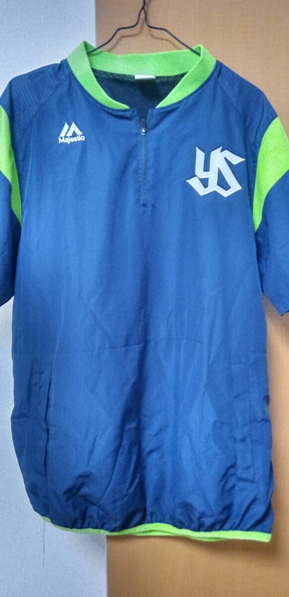 新品 東京ヤクルトスワローズ プロコレゲーマージャケット半袖 サイズ M拍卖