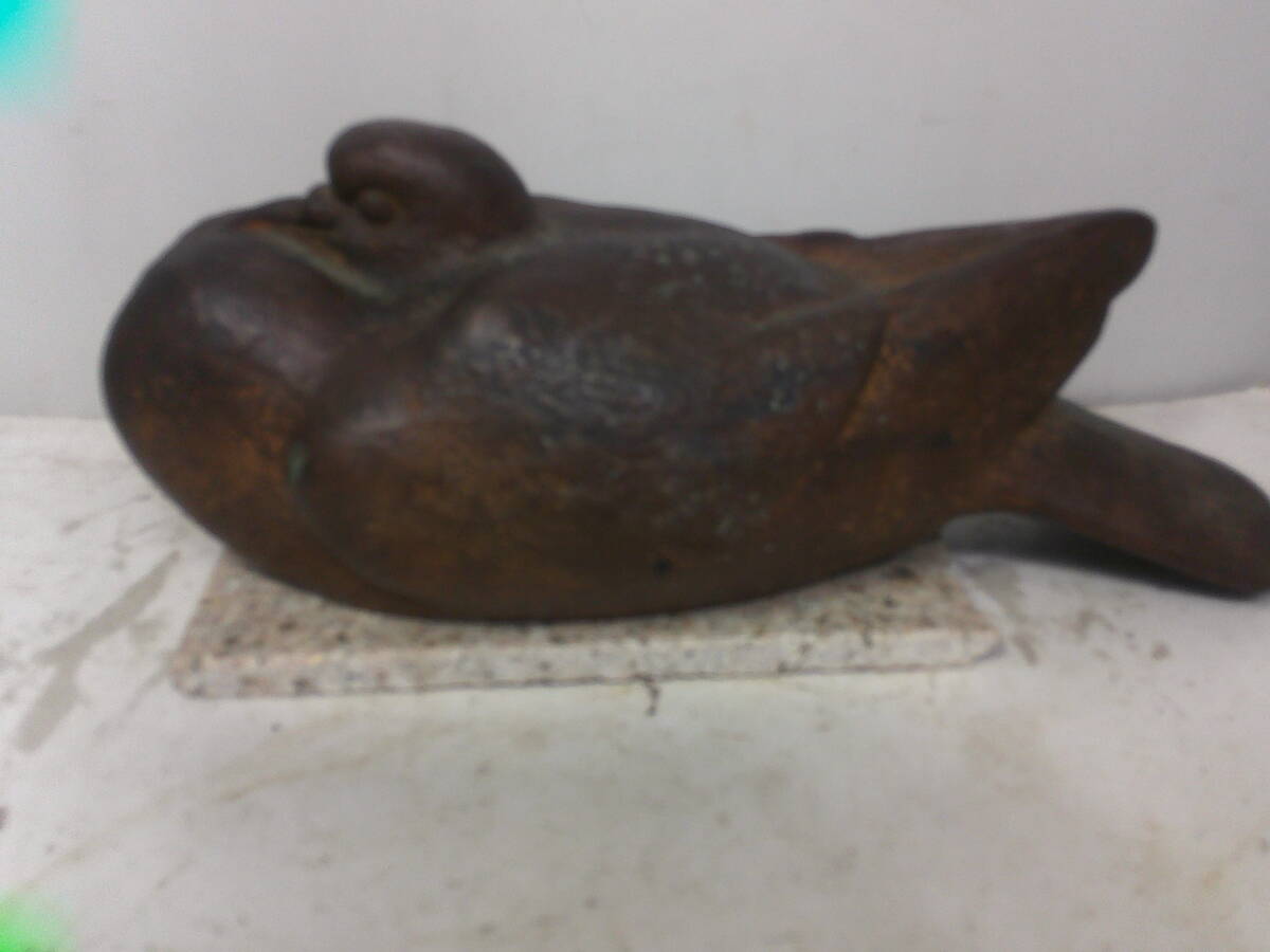 太田良平、元日展評議員・「鳩巣籠」・ブロンズ拍卖