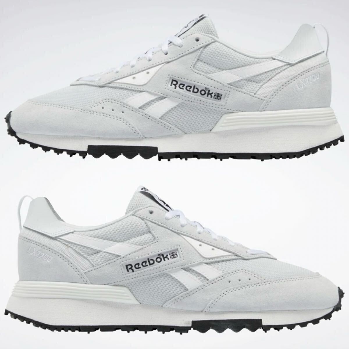 ☆ Reebok LX2200 26.0 スエード コールドグレー GW3805 リーボック グレー ホワイト ブラック スニーカー 26 engineered garments LX8500 拍卖