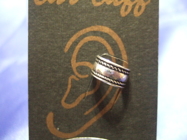 横浜最新 シルバー925SILVER銀♪魅惑のイヤーカフ 網目模様6ミリ メンズレディース 送料無料ξgpiξξイヤリング38拍卖