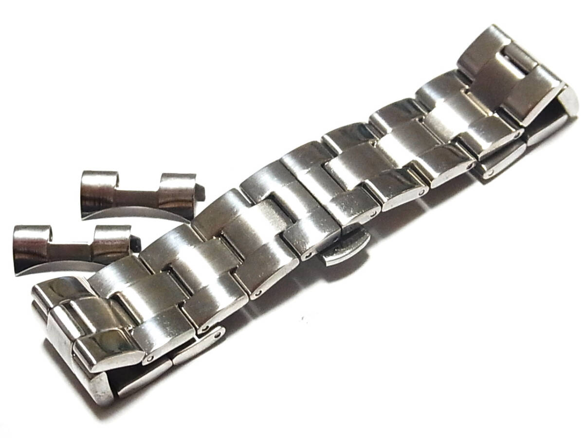 訳)デッドストック 3連無垢ベルト P式観音開バックル20mm 403R20Y10B拍卖