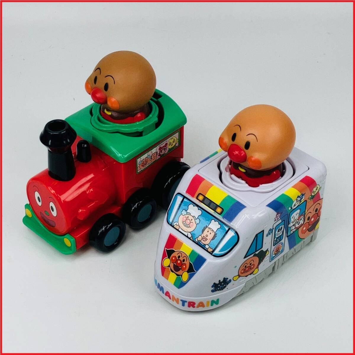【限定セット】【現状美品】【元箱無し】NEWプッシュゼンマイ/アンパンマン/列車/四国/8000系/SLアン拍卖