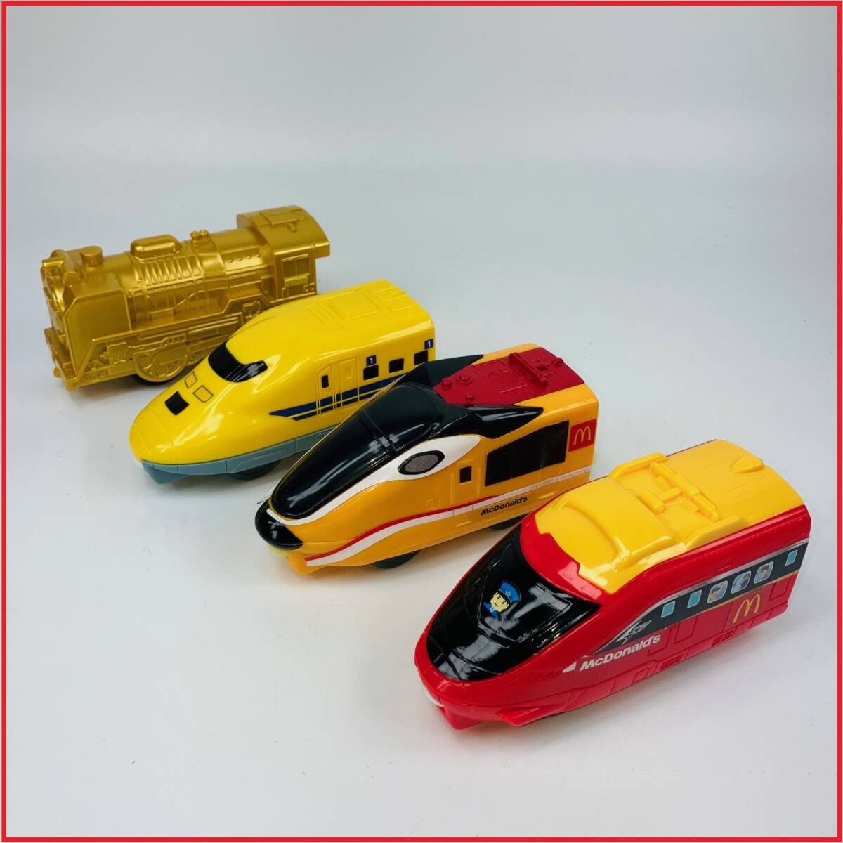 【限定セット】【現状品】マクドナルド ハッピーセット/プラレール/シークレット/923型/電車/玩具拍卖