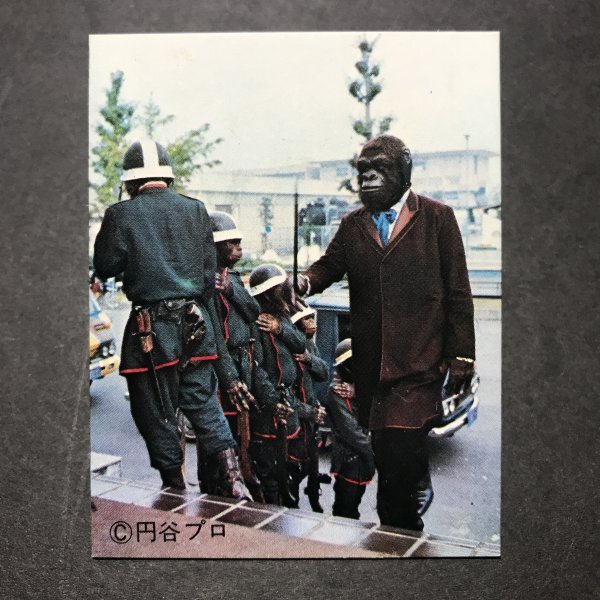 ★昭和当時物! ミニカード 猿の軍団 51番 駄菓子屋 昭和 レトロ LSA82拍卖