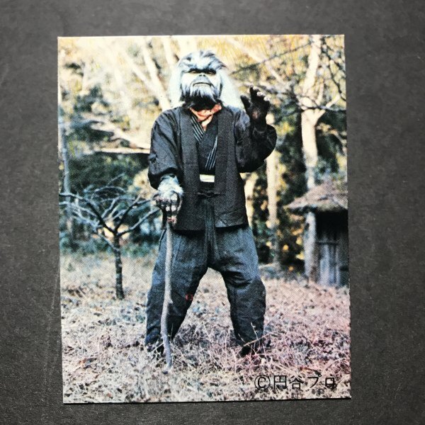 ★昭和当時物! ミニカード 猿の軍団 43番 駄菓子屋 昭和 レトロ LSA82拍卖