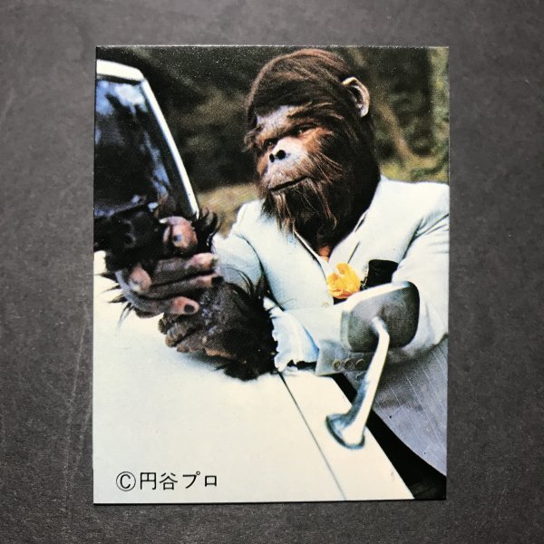 ★昭和当時物! ミニカード 猿の軍団 1番 駄菓子屋 昭和 レトロ -LSA82拍卖