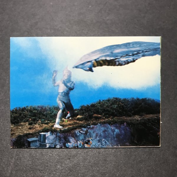 ★昭和当時物! ミニカード ミラーマン 13番 版権裏 駄菓子屋 昭和 レトロ -LSA51拍卖