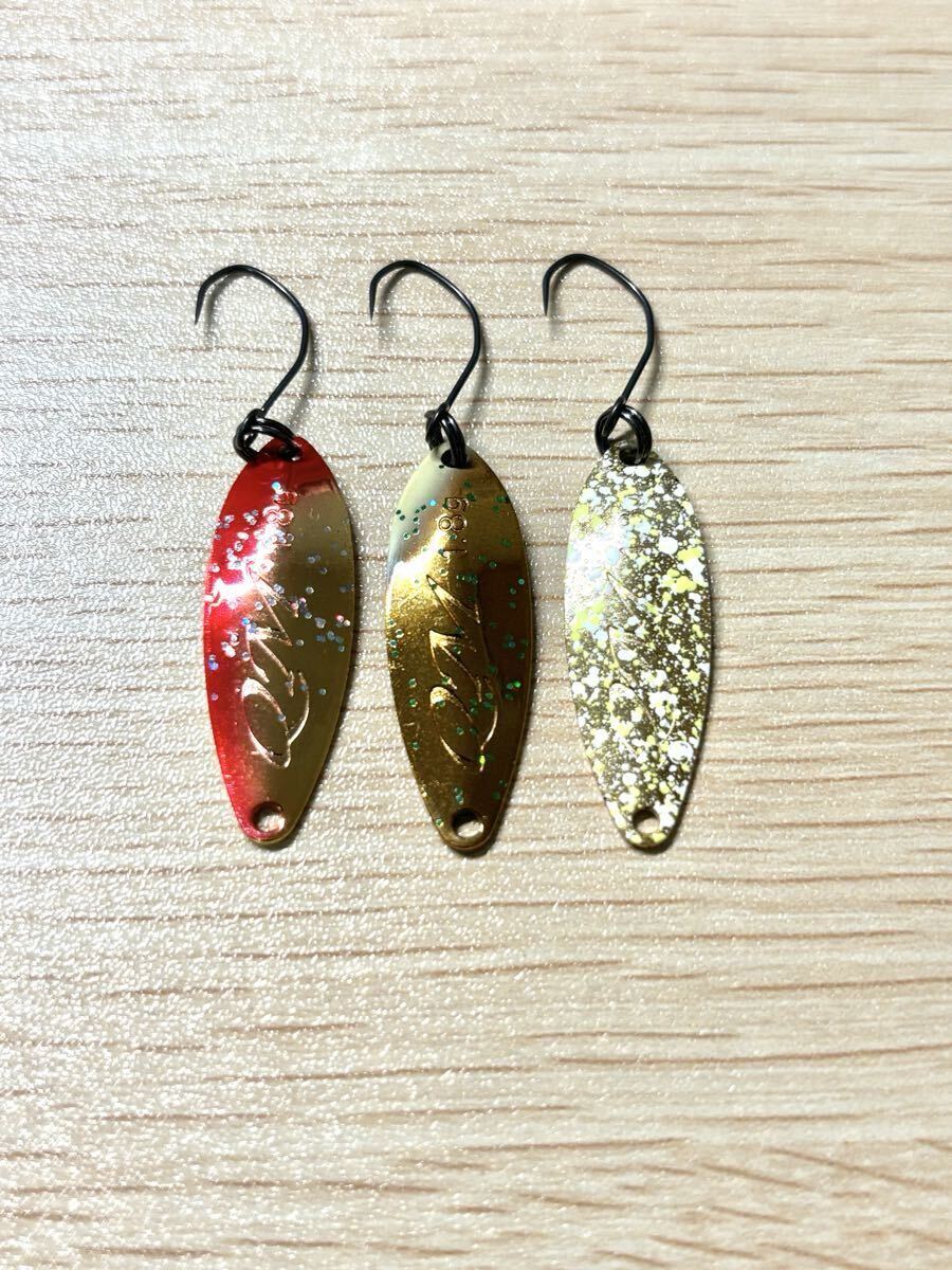 【美品】ロデオクラフト キューム1.8g 3枚セット トラウト拍卖