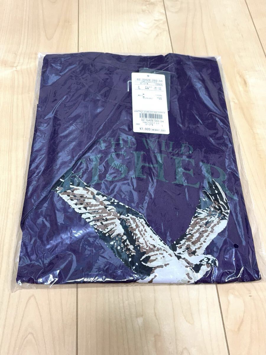 【新品】FoxFire ワイルドフィッシャーT 半袖で Lサイズ パープル 検)フォックスファイヤー ファイアー Tシャツ拍卖