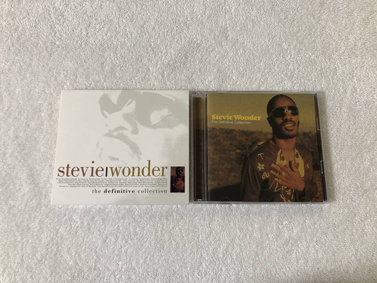 国内盤 2CD スリーブケース ベスト スティーヴィー・ワンダー デフィニティヴ・コレクション Stevie Wonder The Definitive Collection拍卖