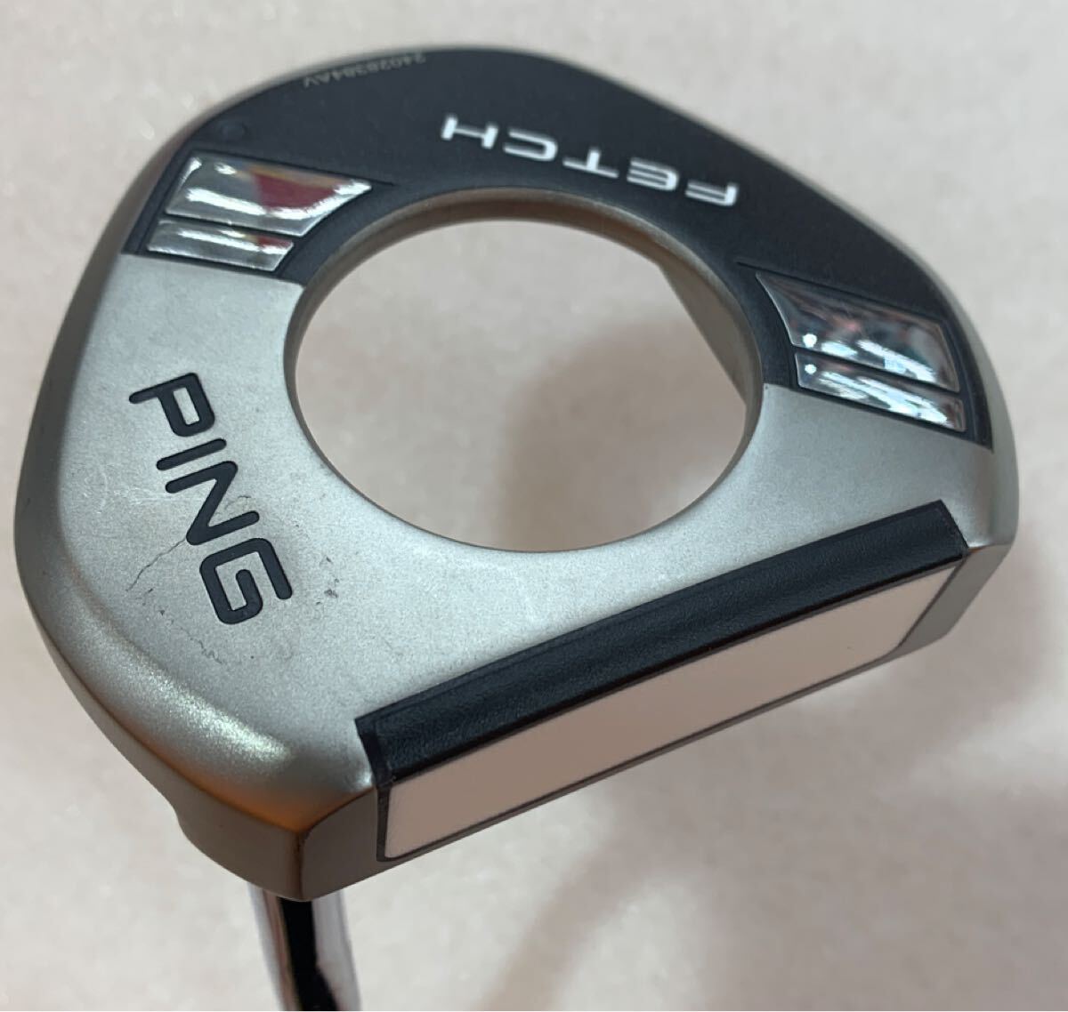 【即決価格】【パター】ピン/2024 FETCH/オリジナルスチール/34インチ/カバー有り拍卖