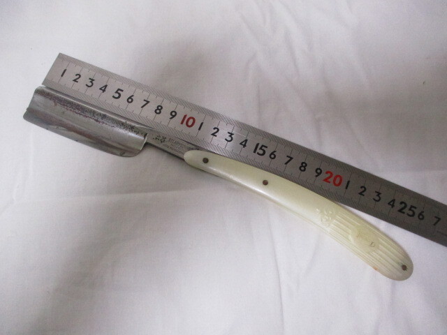 G∀238 西洋剃刀 FILARMONICA 14 フィラモニカ 検:カミソリ 髭剃り 理容室 床屋拍卖