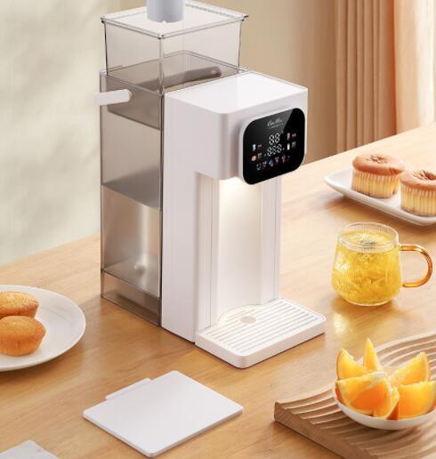 高品質家庭用卓上型 コンパクトウォーターサーバー温水2000Wハイパワー急速加熱デスクトップ 常温水 3L 直接飲料機小型湯沸かし器 温度調節拍卖