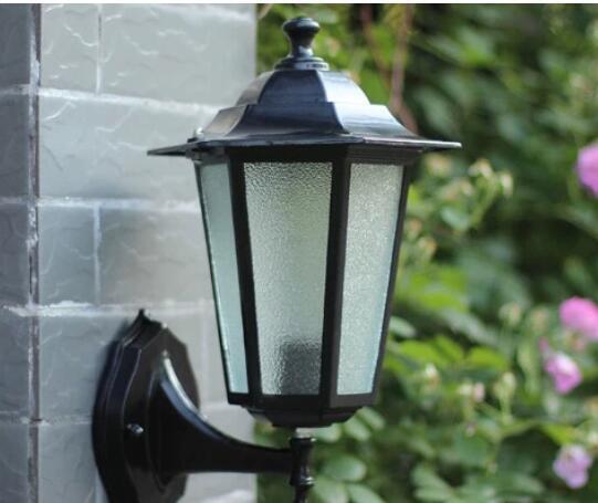 大人気玄関照明 2色から選択可能 外灯 LED 照明 インテリア屋外玄関灯ナチュラルガーデンライト ポーチライト 節電対応 ランプ 壁掛け照明拍卖