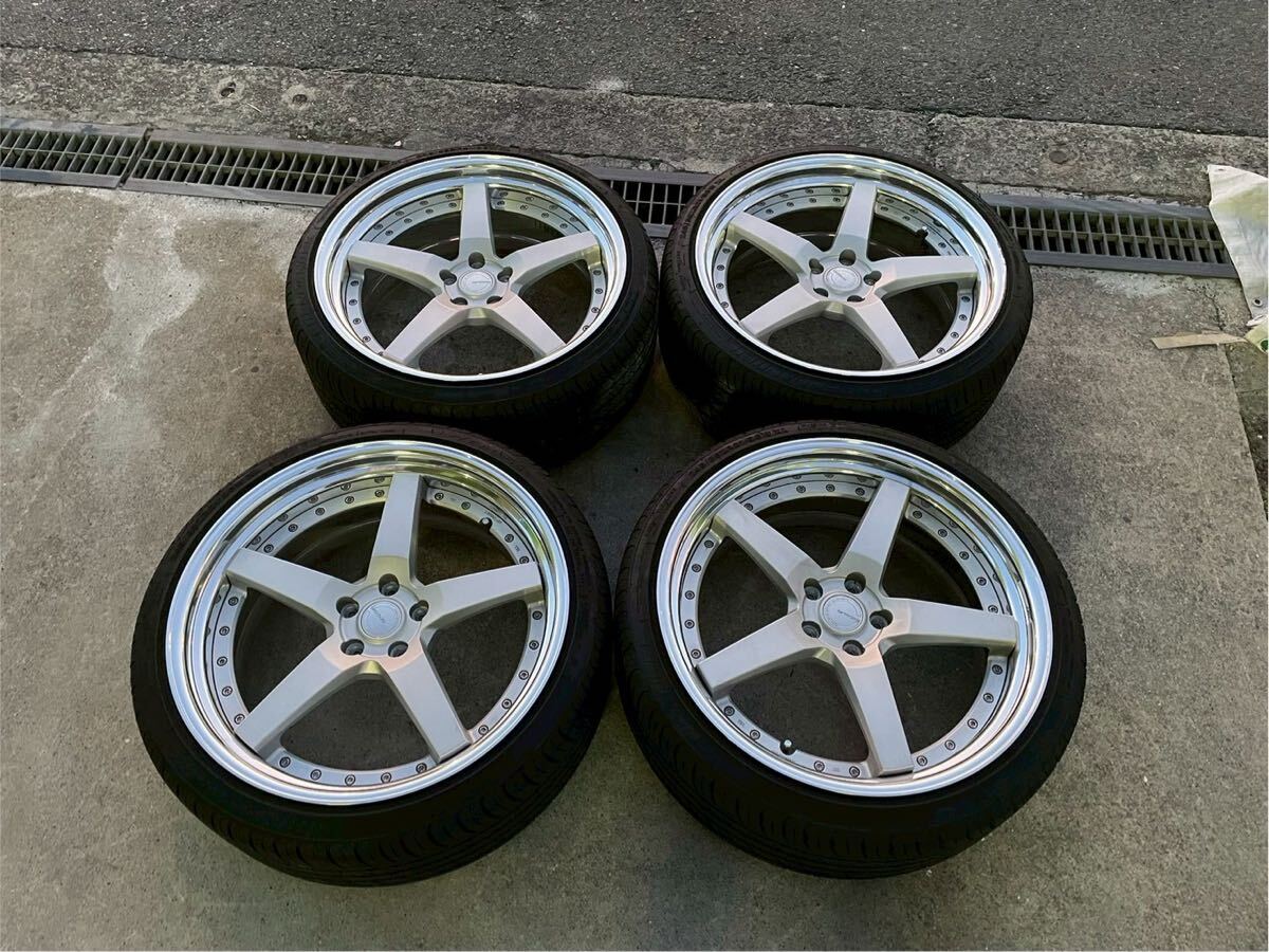 ◯A9854 Work Gnosis グノーシス 114.3 21x95J in34/30 245/35ZR21 24年製◯拍卖