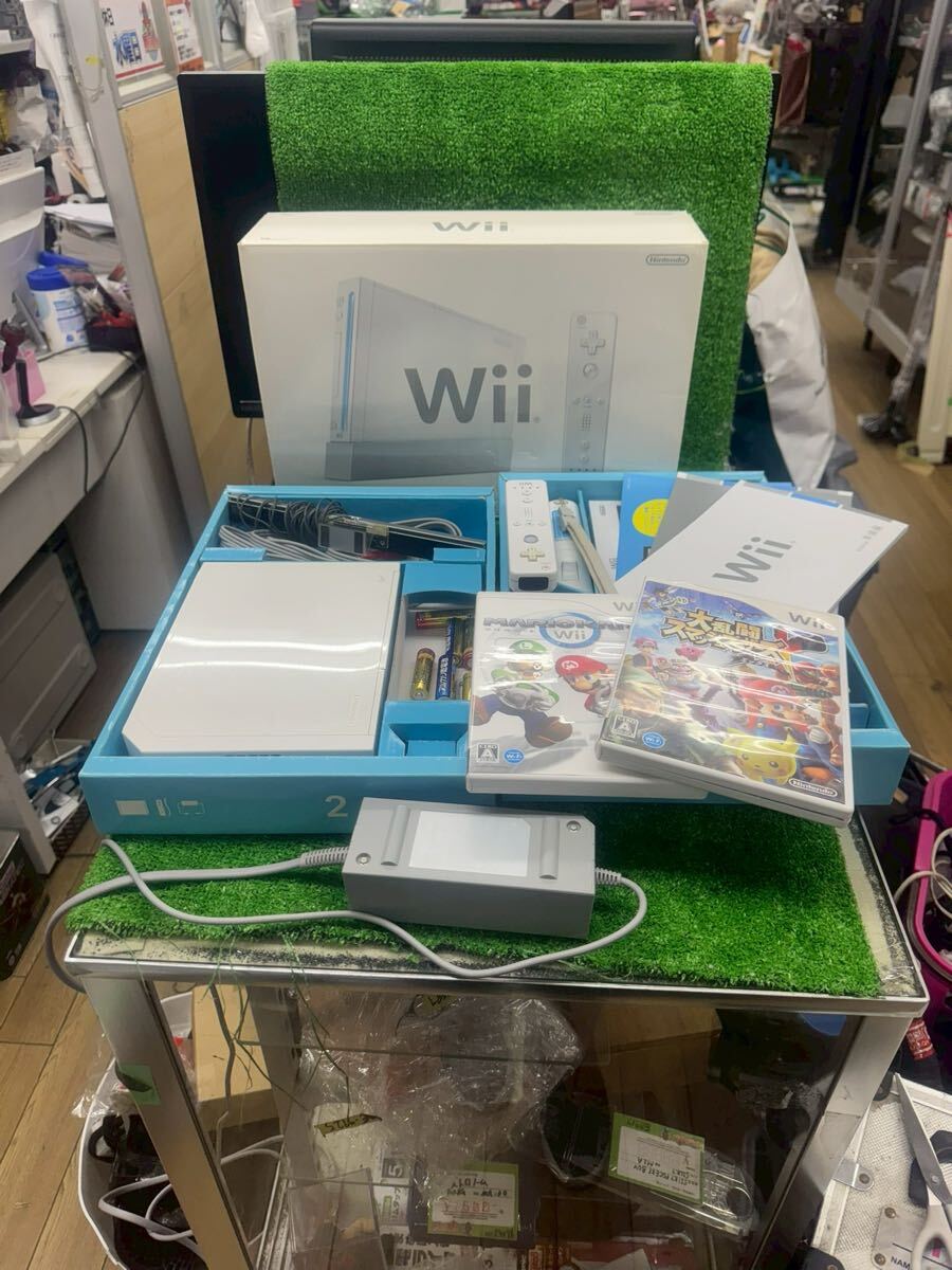 ◯F9051 Nintendo 任天堂 RVL-001 Wiiソフトフルセット◯拍卖