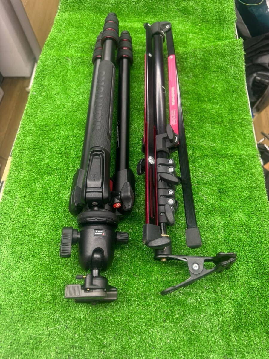 ◯DW9209 Manfrotto MS0490A MT190GOA4TB 三脚セット◯拍卖