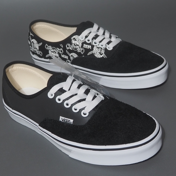 デッド!! 新品 US 8.5 / 26.5cm VANS billys 10th Authentic オーセンティック スカルパイレーツ拍卖