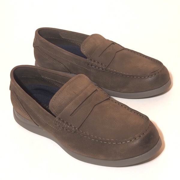 美品!! mens US 8 M /26㎝ COLEHAAN コールハーン グランドアトランティック ペニーローファー 牛革拍卖