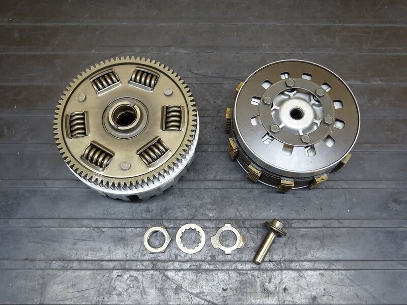 【250821】ドラッグスター1100(VP10J-000)◆ クラッチ クラッチハウジング インナー/アウターハウジング ※エンジンパーツ拍卖