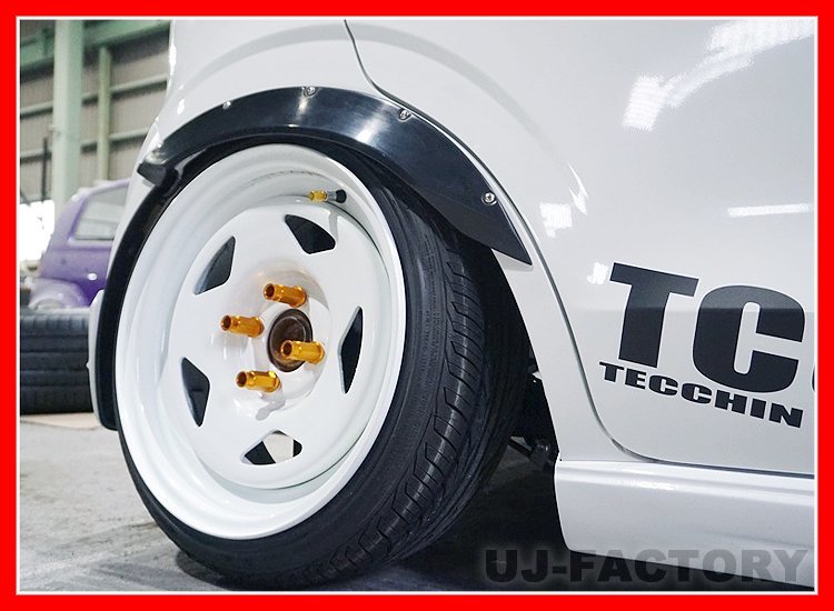 【CLS/Battle Works】★オーバーフェンダー・汎用タイプ/SSサイズ 25mmプラス(左右2枚セット)★FRP製 ド迫力のボディスタイルを演出!拍卖