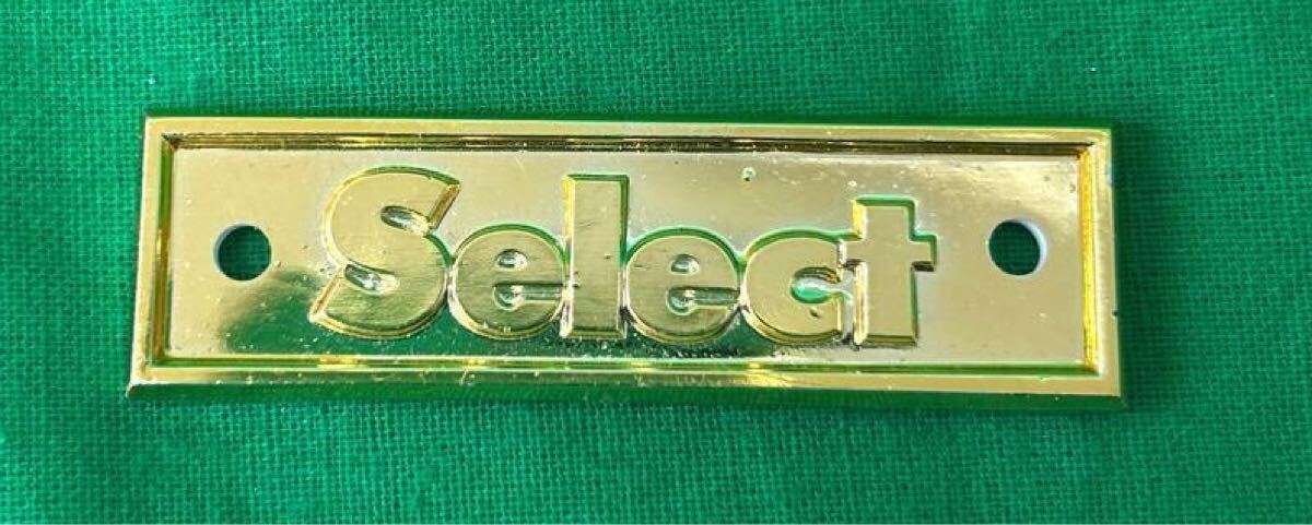 セレクトエンブレム セレクトシングルシート用エンブレム拍卖