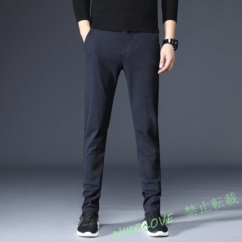 チノパン メンズ チノパンツ ストレッチ スキニー スリム 夏物 薄手涼しい 冷感 無地テーパード カジュアルパンツW28~W38 AB446拍卖