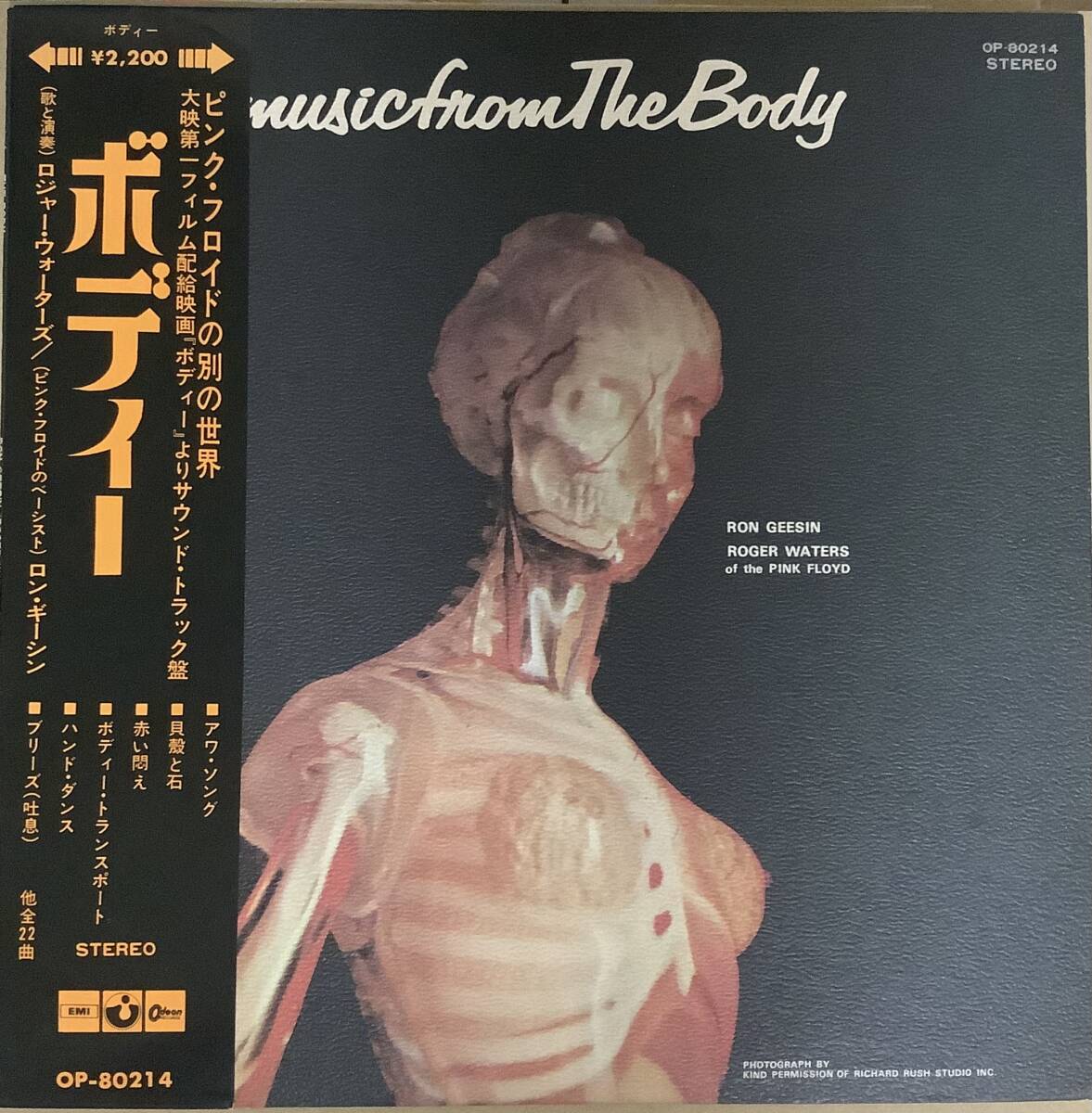 【THE BODY】PINK FLOYDの別の世界【RON GEESIN ・ROGER WATERS of the PINK FLOYD】国内LP OP-80214 美品拍卖